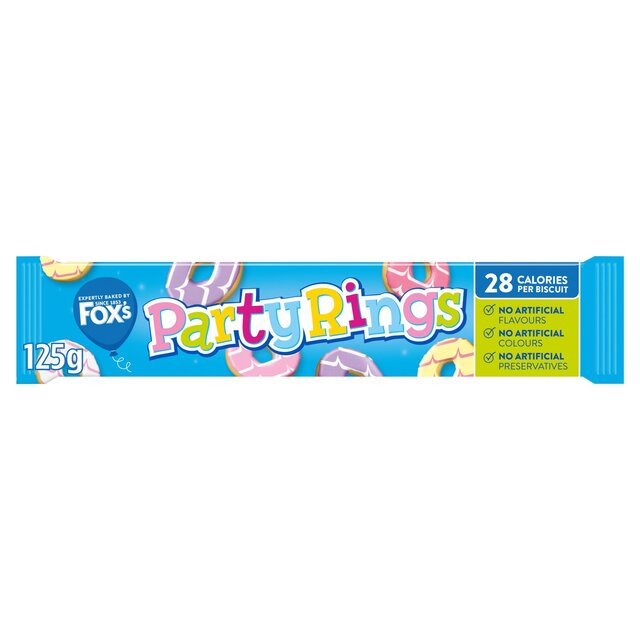 Fox's Party Rings 125g