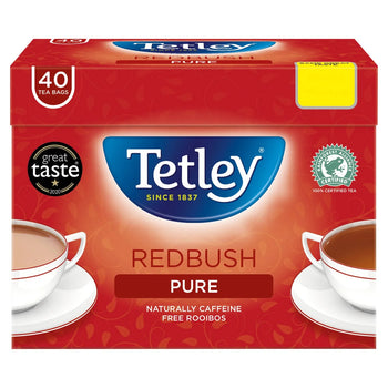 Tetley Redbush Bolsas de té 40 por paquete