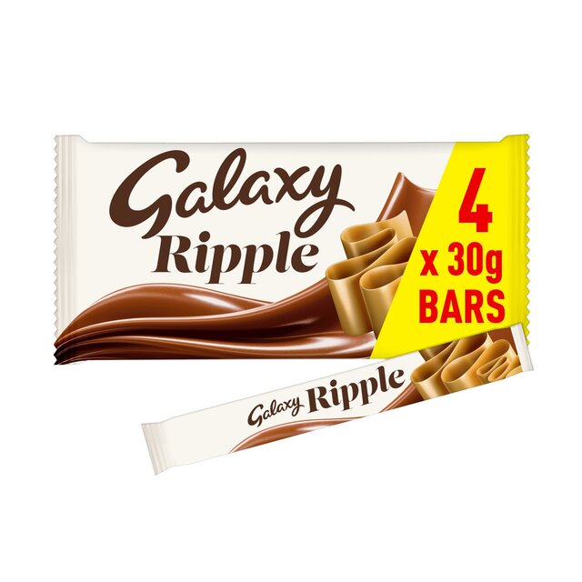 Galaxy Ripple Chocolate Multipack 4 per pack