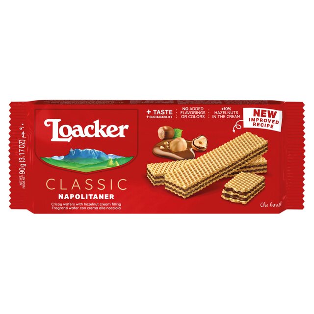 LOACKER NAPOLITANER CREMA DE CREATA DE MAVILNUT 90G