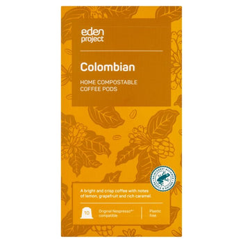 Eden Project Home Compostable Nespresso Capsules Colombia 10 per pack