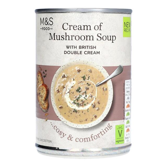 M & S -Creme aus Pilzsuppe 400g