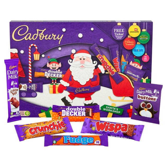 Cadbury Chocolate Medium Christmas Selection Box 150G