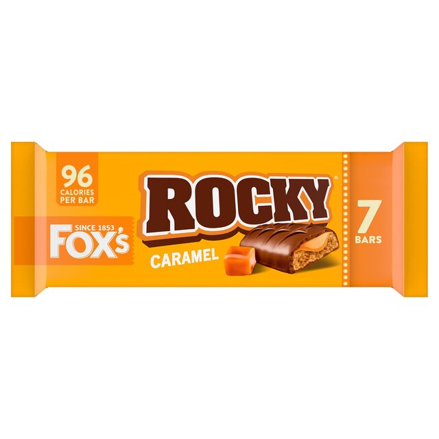 Fox's Rocky Caramel 7 per pack