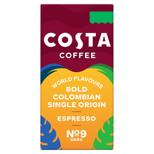 Costa Coffee Colombia Roast Coffee Pods 10 per pack