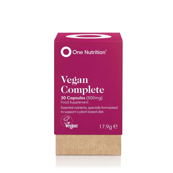 One Nutrition Vegan Complete Capsules 30 per pack