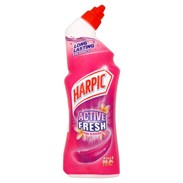 Harpic Active Fresh Pink Blossom Toilettenreiniger Gel 750 ml