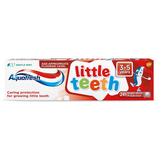معجون أسنان أكوافريش للأطفال للأسنان الصغيرة 3-5 سنوات 75 مل