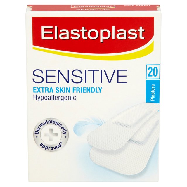 لصقات Elastoplast الحساسة المضادة للحساسية، 20 قطعة في كل عبوة