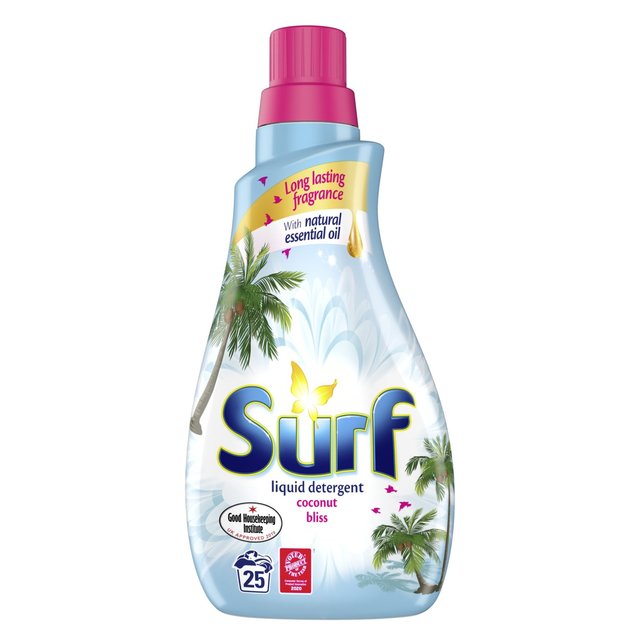 Surf Liquid Laving Detergent Coconut Bliss 25 Wash 875ml