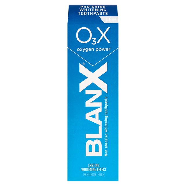 معجون أسنان بلانكس O3X برو شاين لتبييض الأسنان، 75 مل