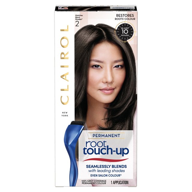 Clairol Root Touch-Up Tinte de cabello 2 Negro