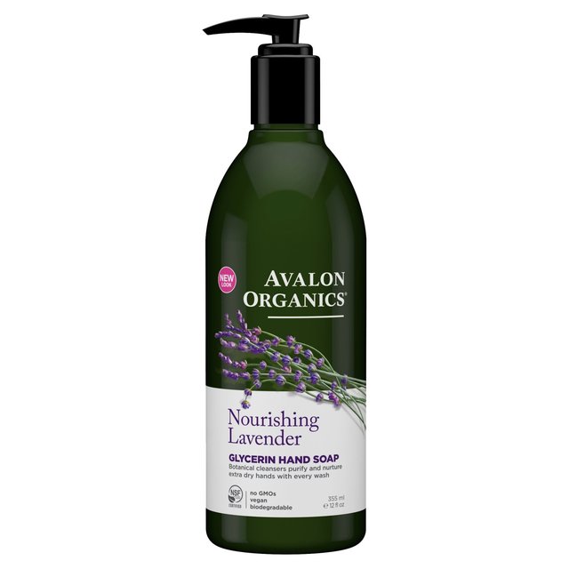 Avalon Organic Lavender Glycerine Hand Soap Vegan 355ml