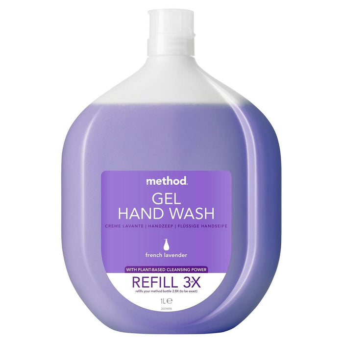 إعادة تعبئة صابون اليد ميثود لافندر 1 لتر