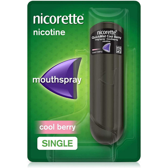 Nicorette Quickmist Mund Spray Cool Berry Single 1mg