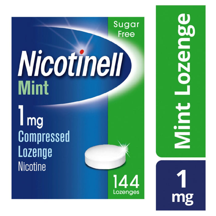 نيكوتينيل نعناع 1 مجم أقراص استحلاب خالية من السكر 144 لكل علبة