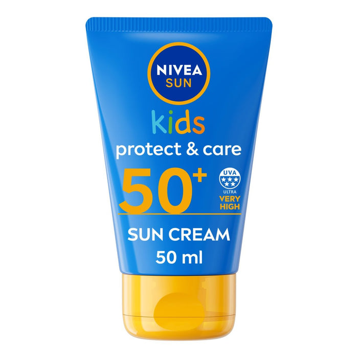 كريم الحماية من الشمس للأطفال من نيفيا صن كيدز بعامل حماية من الشمس SPF 50+، حجم الجيب 50 مل