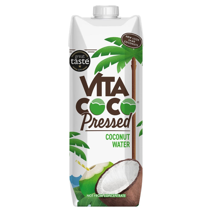 Vita Coco natürliches Kokosnusswasser mit gepresstem Kokosnuss 1L