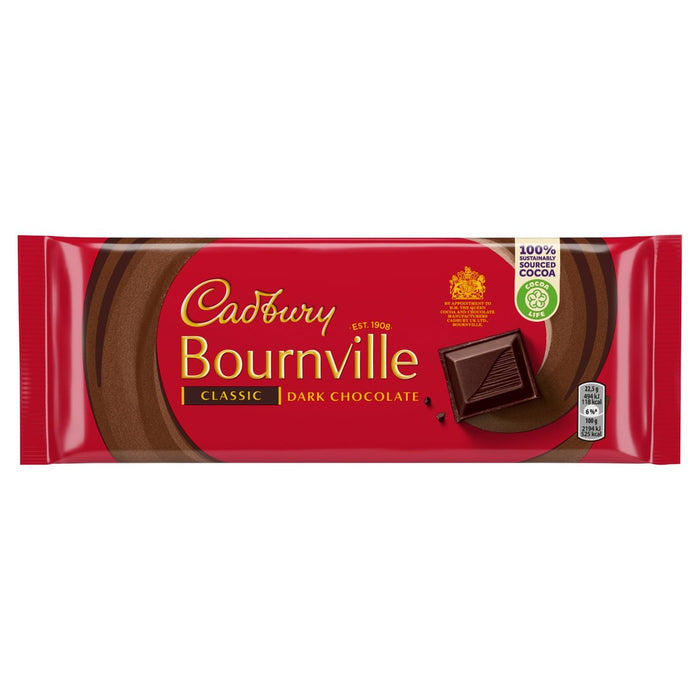 كادبوري بورنفيل شوكولاتة داكنة كلاسيكية 180 جرام
