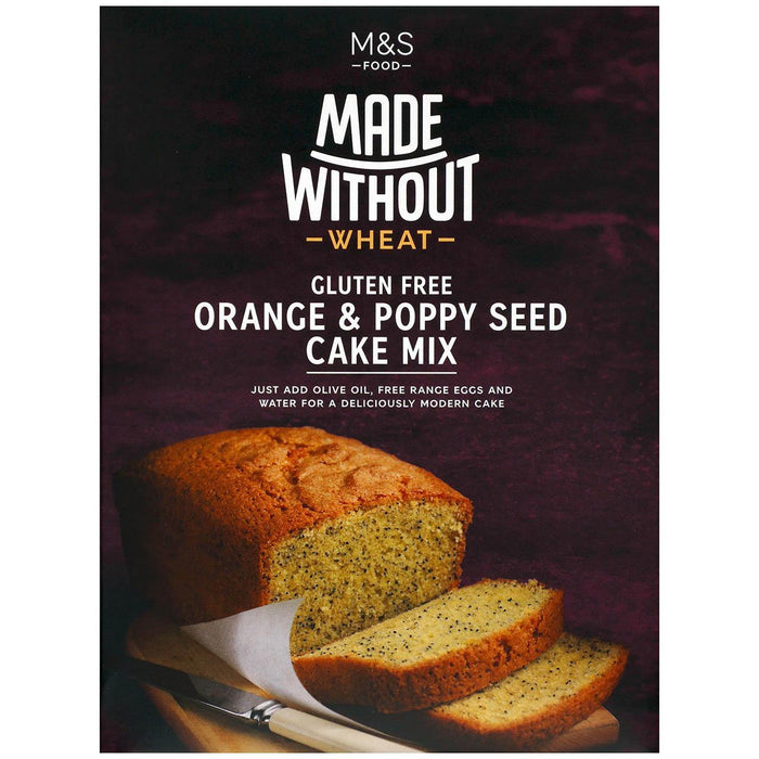 M & S ohne Orange & Poppyseed Cake Mix 300 g