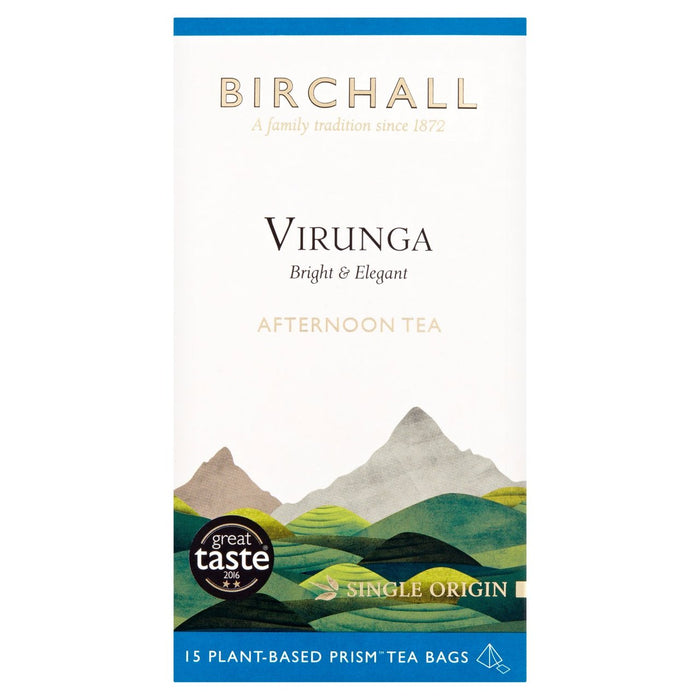 شاي بيرشال فيرونغا بعد الظهر، 15 كيس شاي بريزم، 15 في كل عبوة