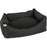 Earthbound Rectangular Removable Waterproof Bed Black Medium