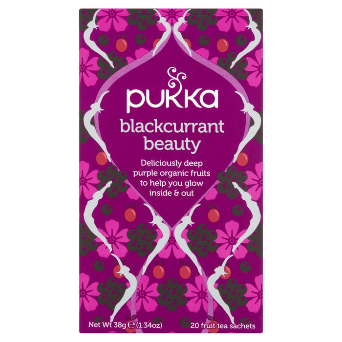 بوكا أكياس شاي التجميل بالكشمش الأسود، 20 كيسًا في كل عبوة