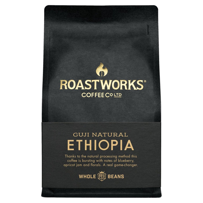 روستووركس إثيوبيا حبوب القهوة الكاملة الطبيعية 200 جرام