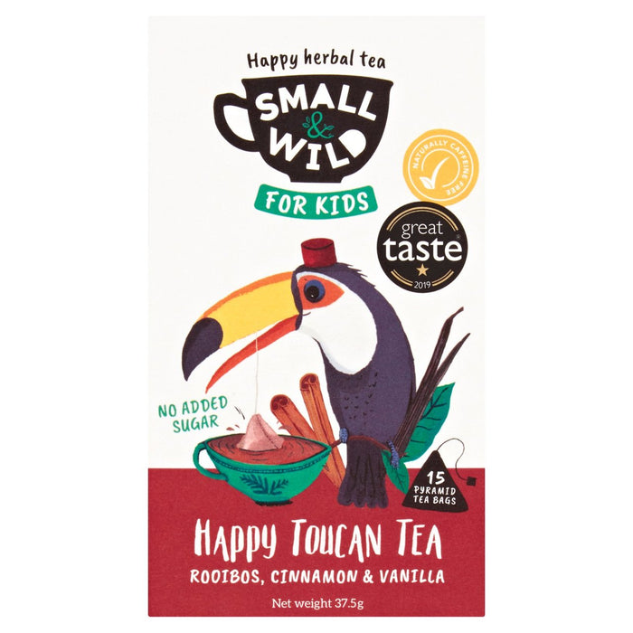 Kleine & wilde glückliche Toucan Kids Tea 15 pro Packung