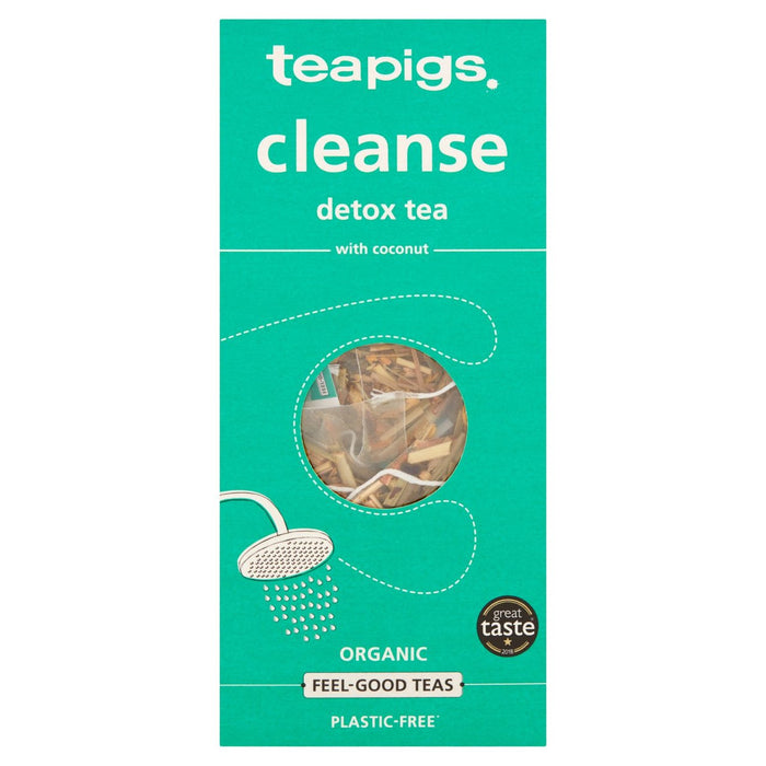 Teapigs تطهير أكياس الشاي 15 لكل علبة
