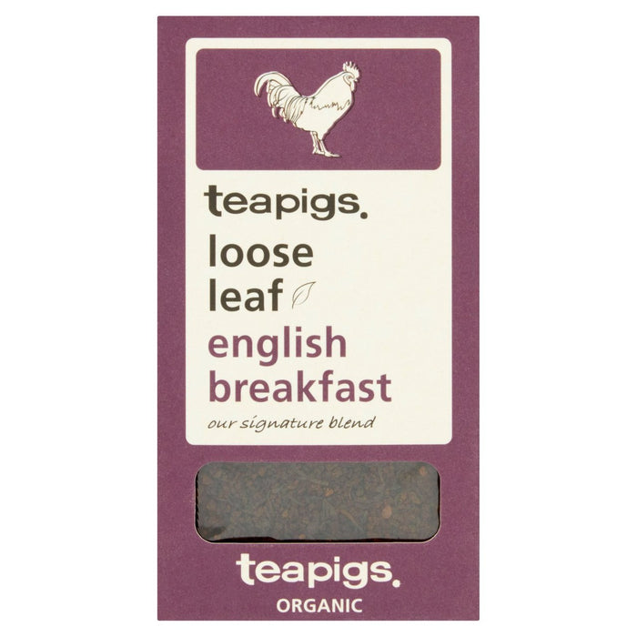 أوراق الشاي السائبة للإفطار الإنجليزي العضوي 100 جرام