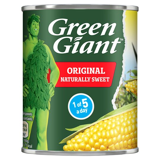 العملاق الأخضر ذرة حلوة أصلية 198 جرام