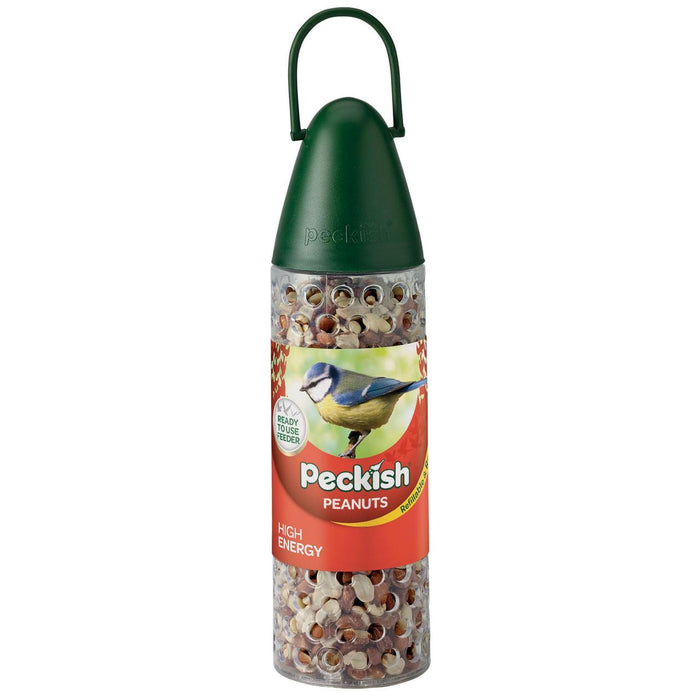 بيكيش - جهاز تغذية الطيور بالفول السوداني جاهز للاستخدام - 300 جرام