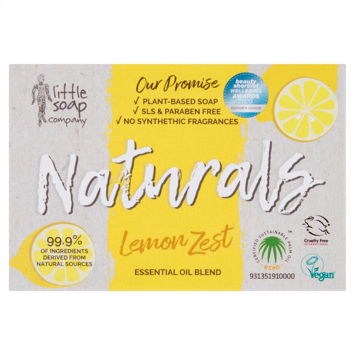 شركة ليتل سوب كومباني ناتشورالز صابون برائحة الليمون 100 جرام