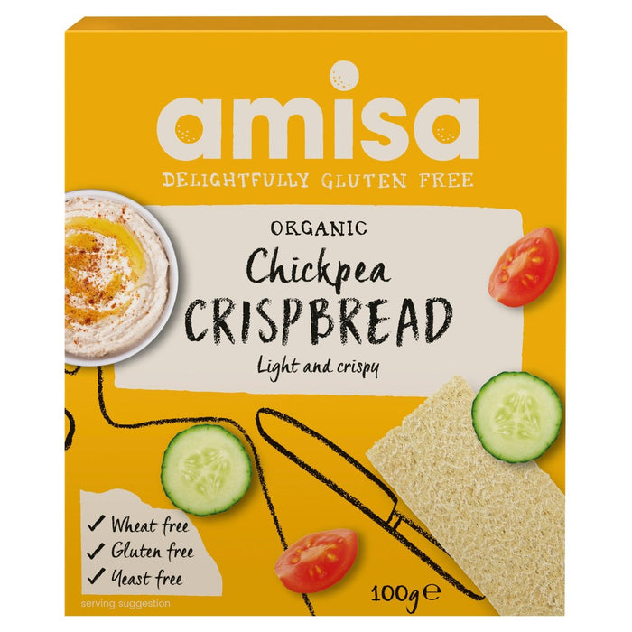 أميسا - خبز الحمص العضوي الخالي من الغلوتين 100 جرام