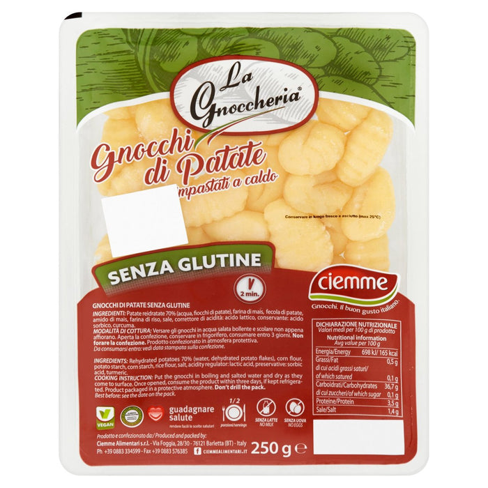 Ciemme La Gnoccheria جنوكتشي خالية من الغلوتين 250 جرام