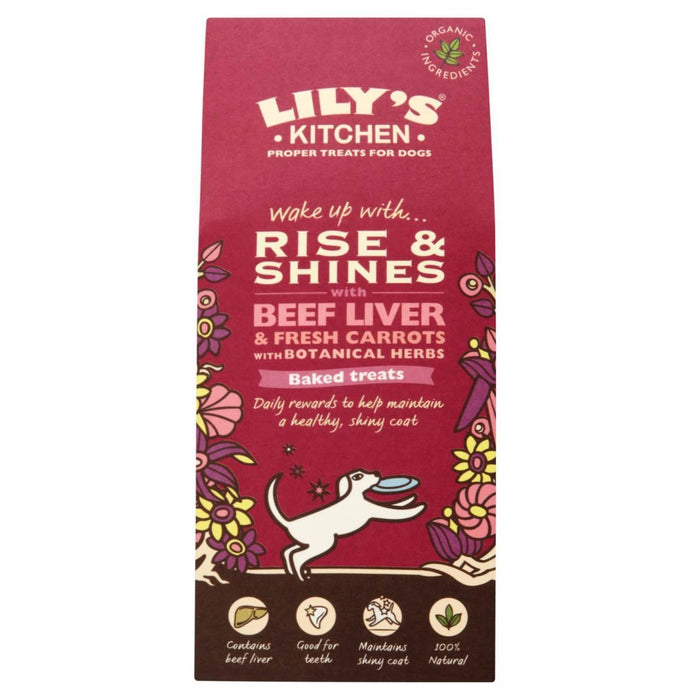Lilys Kitchen Rise and Shine Treats pour chiens 100g