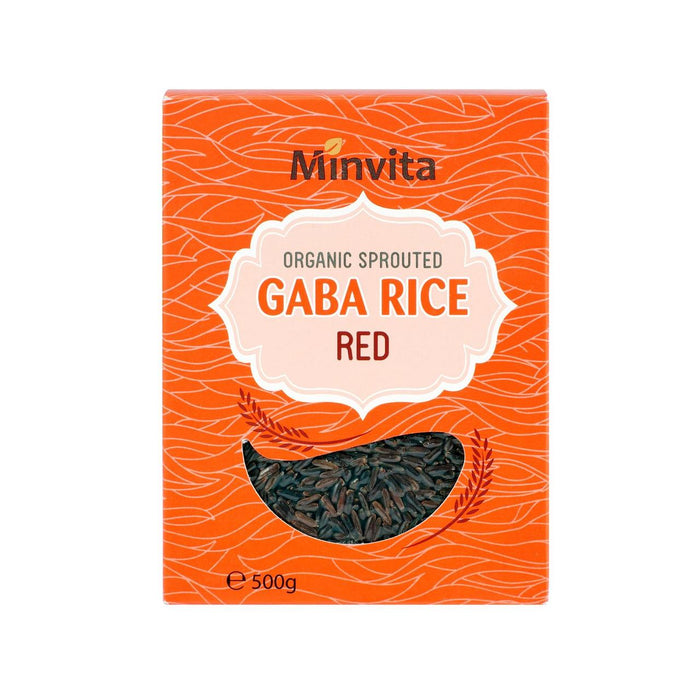 مينفيتا أرز غابا الأحمر العضوي 500 جرام
