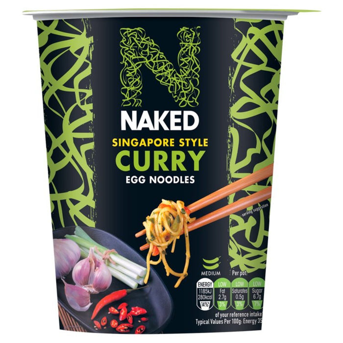 Nackte Nudel Singapore Curry 78G