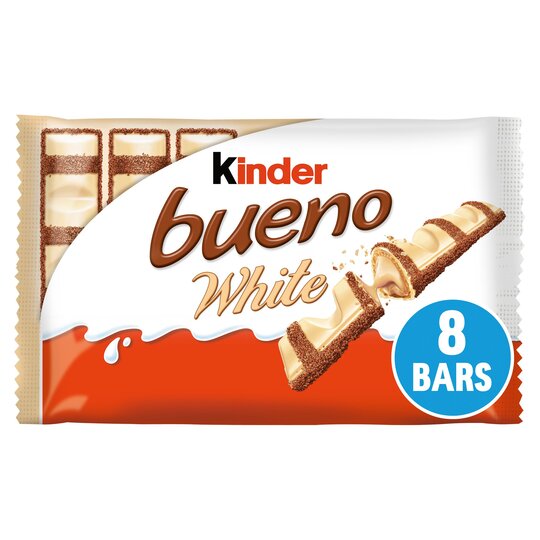 كيندر بوينو توين بار شوكولاتة بيضاء 4 × 39 جم