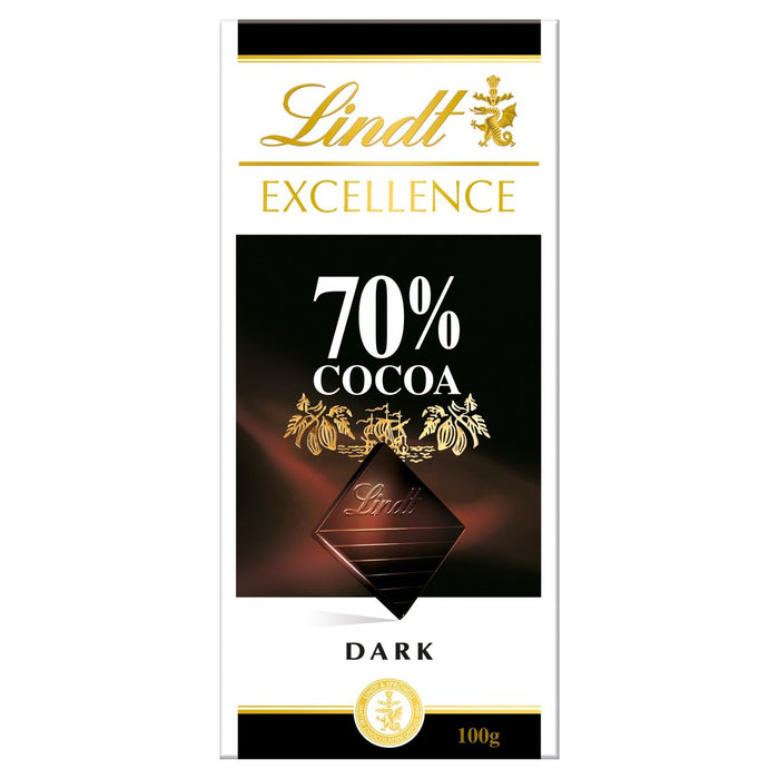 ليندت إكسلانس 70% كاكاو شوكولاتة داكنة 100 جرام