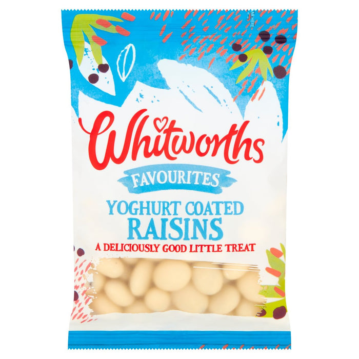 Whitworths favoritos Raisins recubiertos de yogur 130G