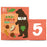 Bear Paws أشكال فواكه وخضروات تفاح وقرع 2+ سنوات عبوة متعددة 5 × 20 جم