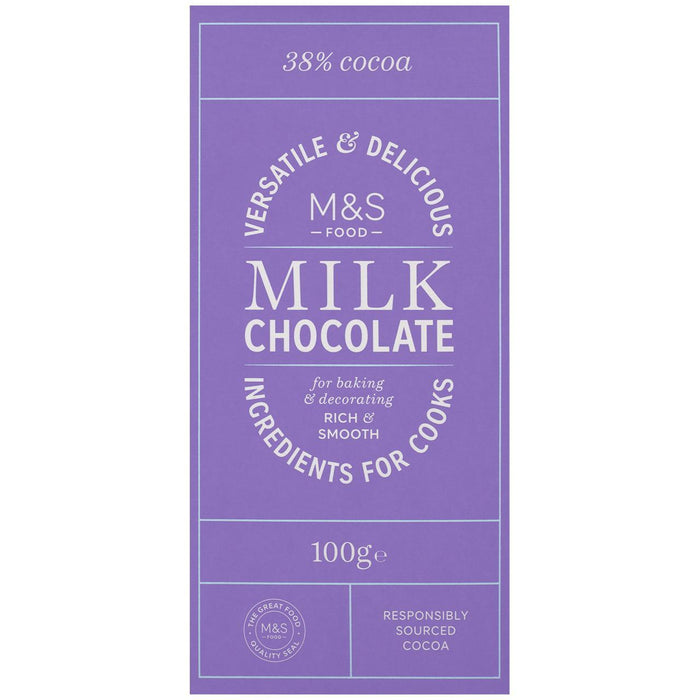إم آند إس شوكولاتة الحليب ذات التجارة العادلة 100 جرام