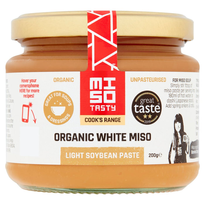 MISO Tasty Organic Shiro White Miso Cooking Pasta 200g